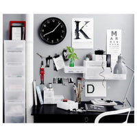 BONDIS - Wall clock, low-voltage/black, 38 cm - best price from Maltashopper.com 10543092