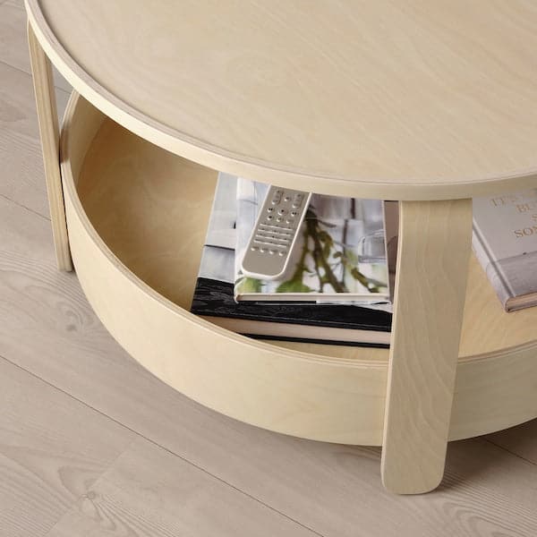 BORGEBY - Coffee table, birch veneer, 70 cm - best price from Maltashopper.com 70389356