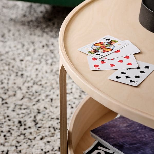 BORGEBY - Coffee table, birch veneer, 70 cm - best price from Maltashopper.com 70389356