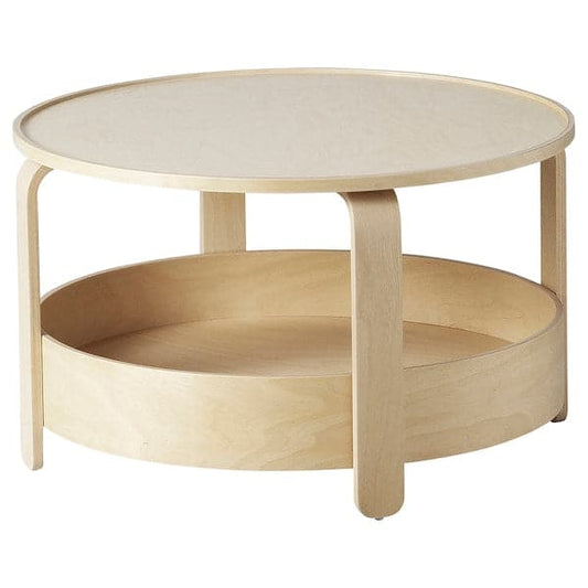BORGEBY - Coffee table, birch veneer, 70 cm - best price from Maltashopper.com 70389356
