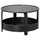 BORGEBY - BORGEBY Coffee table, black, 70 cm