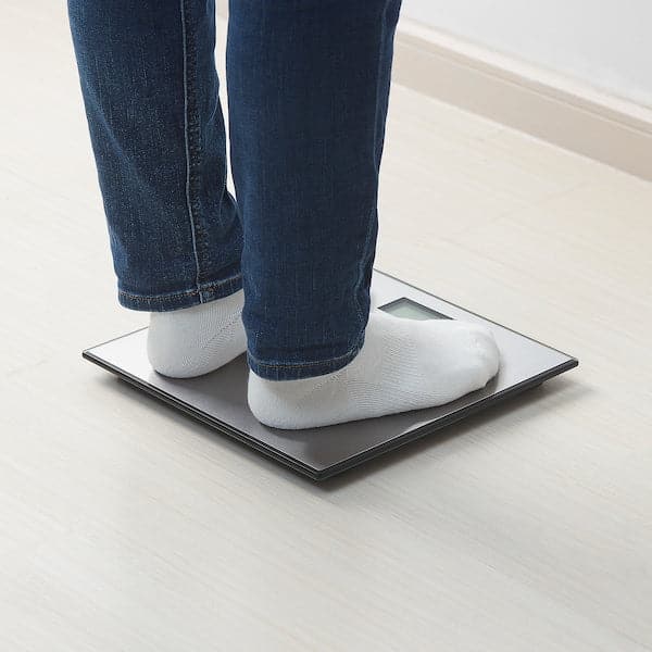 BORSÅN People weighing scale - digital stainless steel 30x30 cm - best price from Maltashopper.com 80327438