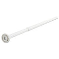 BOTAREN shower curtain rod, white, 120-200 cm