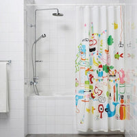 BOTAREN - Shower curtain rod, white, 120-200 cm - best price from Maltashopper.com 90314973