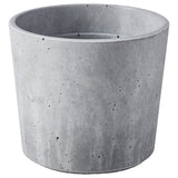 BOYSENBÄR plant pot, in/outdoor light grey, 9 cm