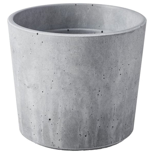 Ikea BOYSENBÄR - Plant pot, in/outdoor light grey, 9 cm