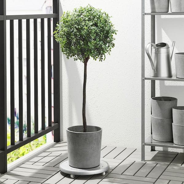 Ikea BOYSENBÄR - Plant pot, in/outdoor light grey, 15 cm