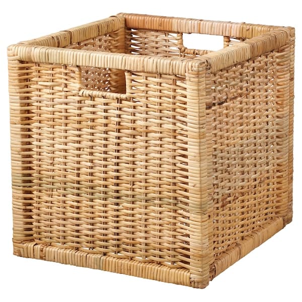 BRANÄS - Basket, rattan, 32x34x32 cm - best price from Maltashopper.com 00138432