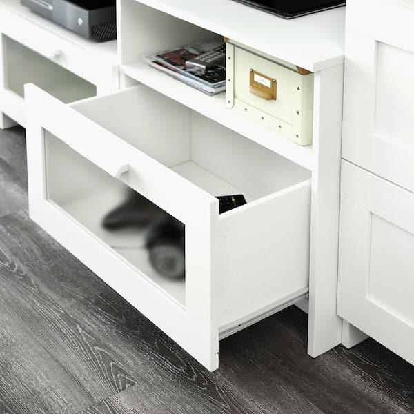 Ikea BRIMNES / BURHULT - TV combination , 258x41x190 cm