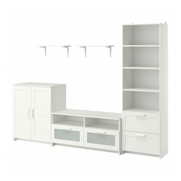 Ikea BRIMNES / BURHULT - TV combination , 258x41x190 cm