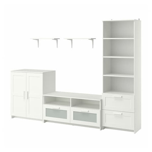 Ikea BRIMNES / BURHULT - TV combination , 258x41x190 cm