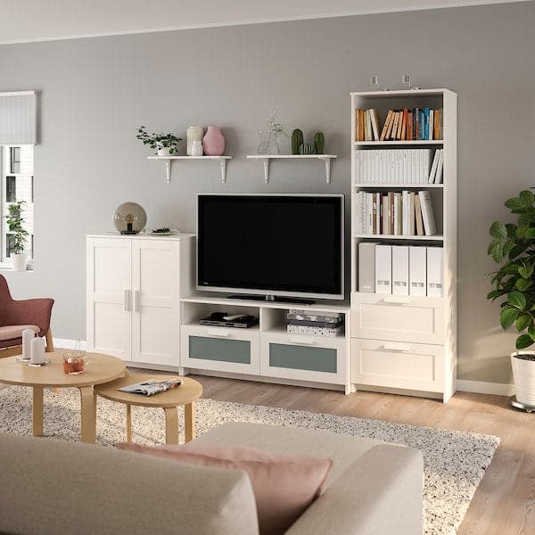 Ikea BRIMNES / BURHULT - TV combination , 258x41x190 cm