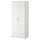 BRIMNES wardrobe with 2 doors, white, 78x190 cm