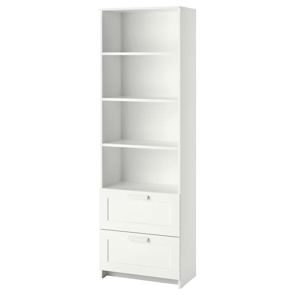 Ikea BRIMNES Library - white 60x190 cm , 60x190 cm