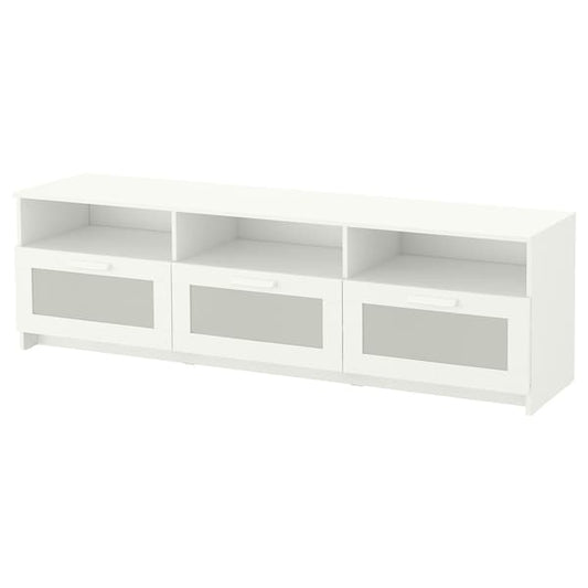 BRIMNES Mobile TV - white 180x41x53 cm , 180x41x53 cm - best price from Maltashopper.com 50409874