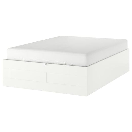 Ikea BRIMNES Bed structure with container - white 160x200 cm ,