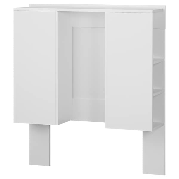 BRIMNES Headboard with container compartment - white 90 cm , - best price from Maltashopper.com 00400692