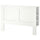 BRIMNES Headboard with container compartment - white 140 cm , 140 cm