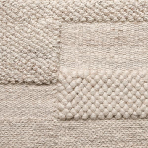 BRÖNDEN - Carpet, short pile, handmade beige, 200x300 cm