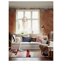 BRÖNDEN - Rug, low pile, handmade multicolour/red, 170x240 cm - best price from Maltashopper.com 10532927