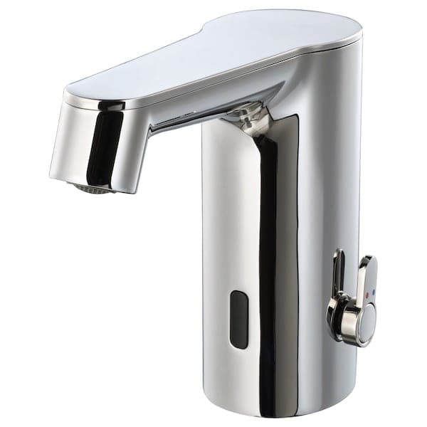 BROGRUND Sink mixer with sensor - chrome , - best price from Maltashopper.com 00423354