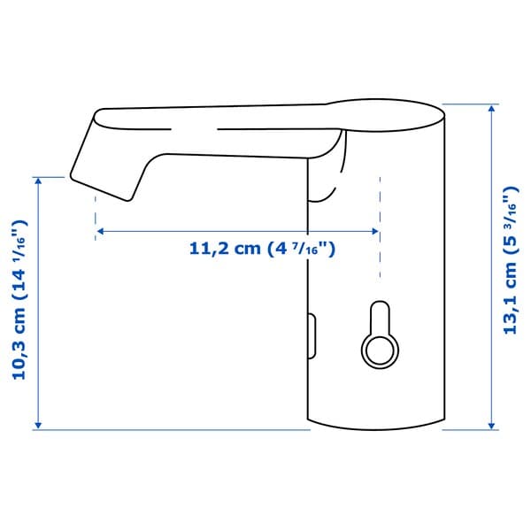 Ikea BROGRUND Sink mixer with sensor - chrome ,