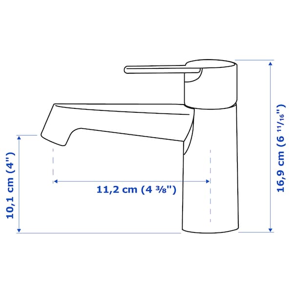 Ikea BROGRUND - Washbasin mixer, chrome