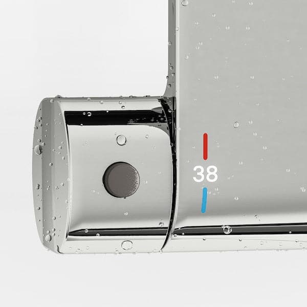 BROGRUND - Thermostatic bath/shower mixer, chrome-plated , 150 mm - best price from Maltashopper.com 80342542