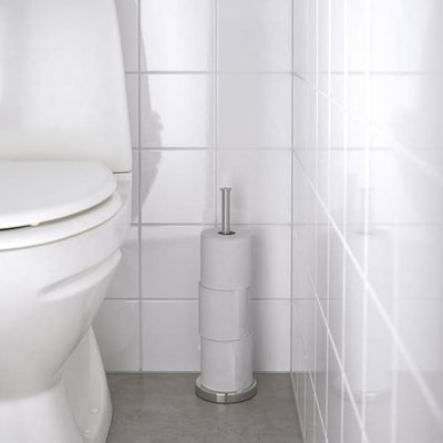 BROGRUND - Toilet roll stand, stainless steel - best price from Maltashopper.com 40416827