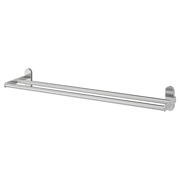 Ikea BROGRUND - Towel rail, stainless steel, 67 cm