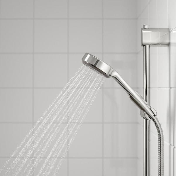 Ikea BROGRUND - Riser rail with handshower kit, chrome-plated