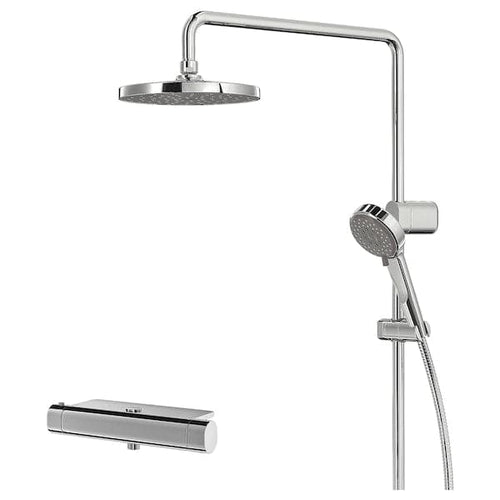 BROGRUND - Shower set with thermostatic mixer, chrome-plated