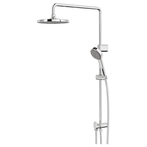 BROGRUND - Head/handshower kit with diverter, chrome-plated