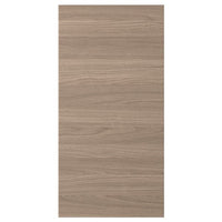 BROKHULT Anta - light grey walnut effect 40x80 cm , - best price from Maltashopper.com 00206124