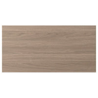 BROKHULT Drawer front - light grey walnut effect 80x40 cm - best price from Maltashopper.com 10206128