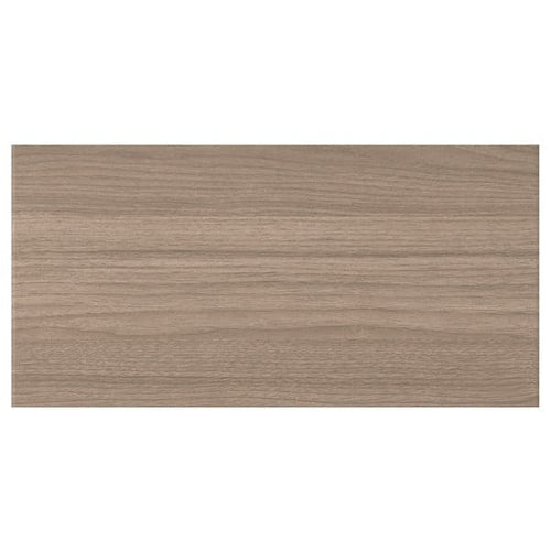 BROKHULT Front drawer - light grey walnut effect 40x20 cm , 40x20 cm