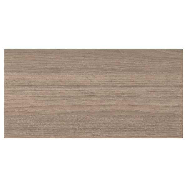 BROKHULT Front drawer - light grey walnut effect 40x20 cm , 40x20 cm