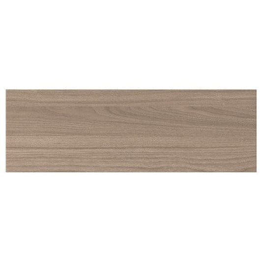 Ikea BROKHULT Drawer front - light grey walnut effect 60x20 cm , 60x20 cm
