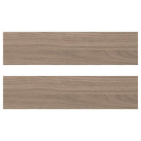 BROKHULT Front drawer - light grey walnut effect 40x10 cm , 40x10 cm - best price from Maltashopper.com 40206136