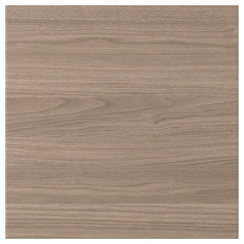BROKHULT Drawer front - light grey walnut effect 40x40 cm , 40x40 cm