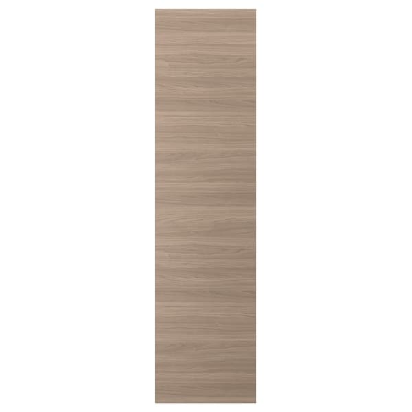 BROKHULT Side coating - light grey walnut effect 62x240 cm , 62x240 cm