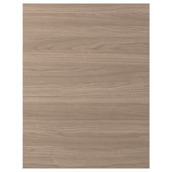 BROKHULT Side coating - light grey walnut effect 62x80 cm