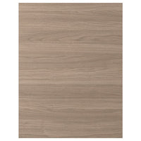 BROKHULT Side coating - light grey walnut effect 62x80 cm , 62x80 cm - best price from Maltashopper.com 80206144