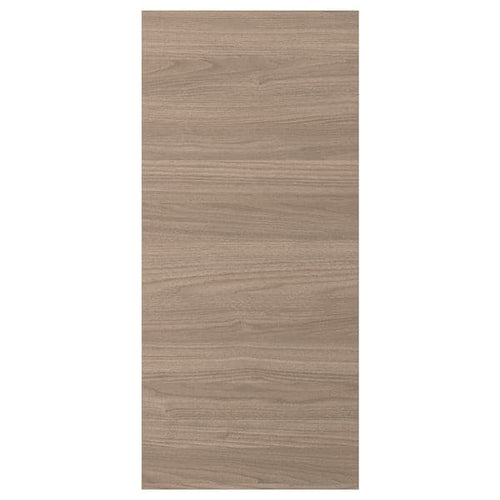 BROKHULT Side coating - light grey walnut effect 39x86 cm , 39x86 cm