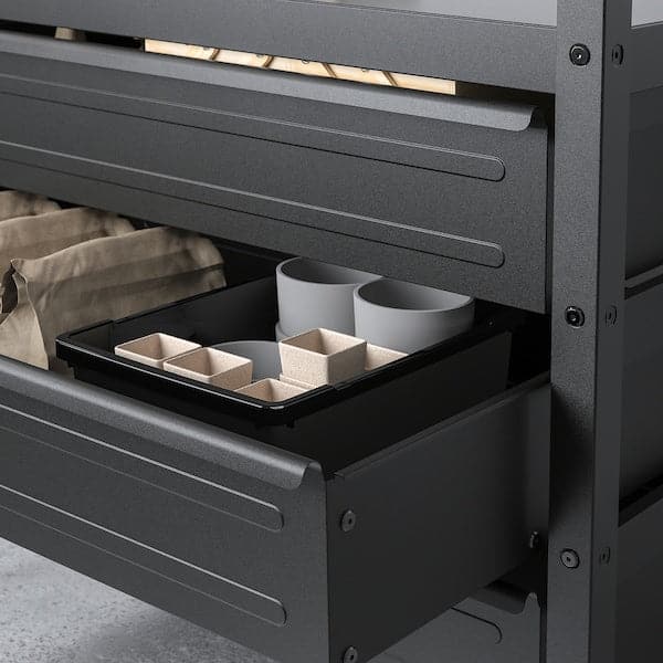 Ikea BROR - Drawer, black, 84x54 cm