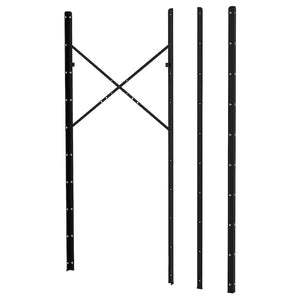 Ikea BROR - Post, black, 190 cm