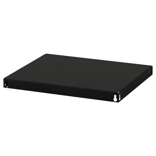 Ikea BROR - Shelf, black, 64x54 cm