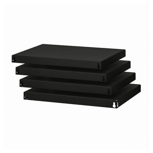 BROR - Shelf, black, 64x54 cm