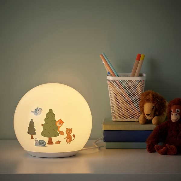 BRUMMIG - LED table lamp, forest motif , - best price from Maltashopper.com 30526119