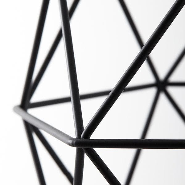 BRUNSTA - Pendant lamp shade, black, 20 cm - best price from Maltashopper.com 10333065